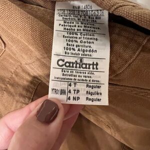 Toddler carhartt overalls
